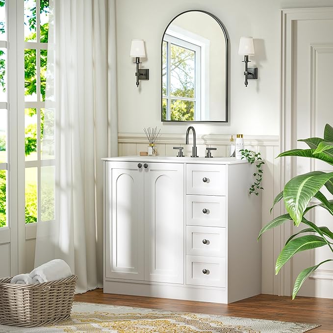 Freestanding Bathroom Vanity by Mepplzian