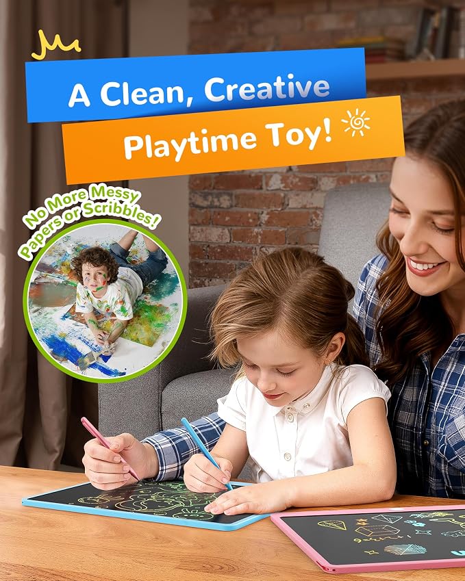KOKODI LCD Writing Tablet, 16 Inch Colorful Doodle Board Drawing Tablet - Image 6