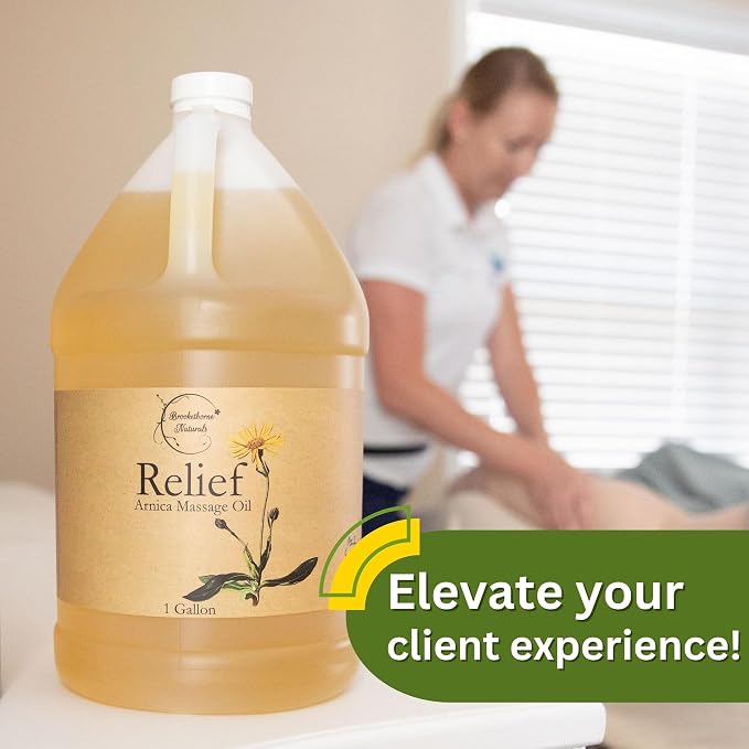 Relief Arnica Massage Oil for Massage Therapy | for Sports & Athletic | All - Image 4