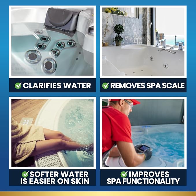 Hot Tub Hard Water Calcium Remover - 16oz - Image 5
