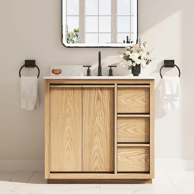 WELLFOR 36" Bathroom Vanity by WELLFOR