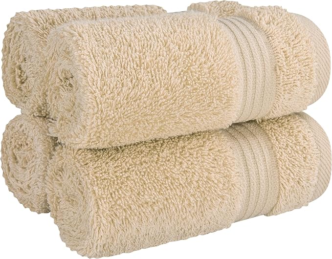 Cotton Paradise 100% Cotton Turkish Washcloth Set - Image 6