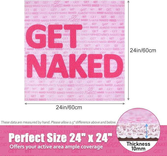 Shower Mat Non-Slip Square - Image 8