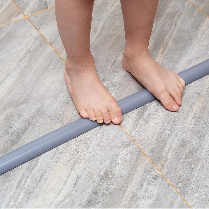 Bathroom Foldable Block water Stopper sealing strip shower threshold dam - Image 5