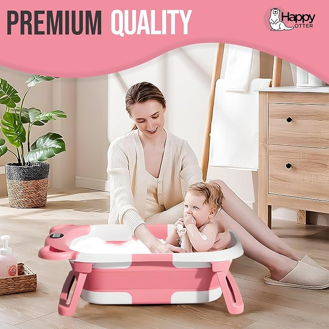 Portable Baby Bathtub with Heat Sensor - Image 5