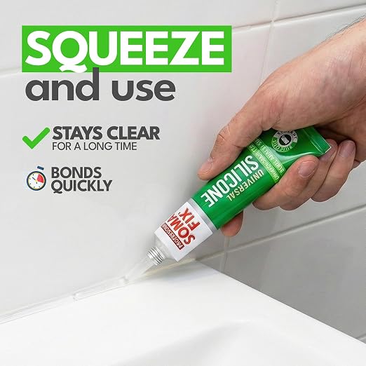 Silicone Caulk - Squeeze Tube Silicone Sealant - Image 2