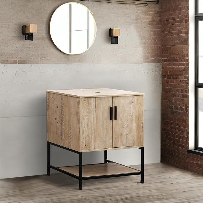 UEV Rustic Brown 30" Bathroom Vanity - Image 5