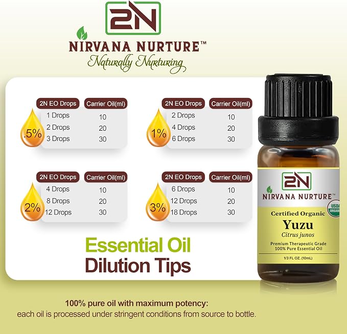 Yuzu Essential Oil USDA Certified Organic, 100% Pure Natural Premium Grade - Image 7