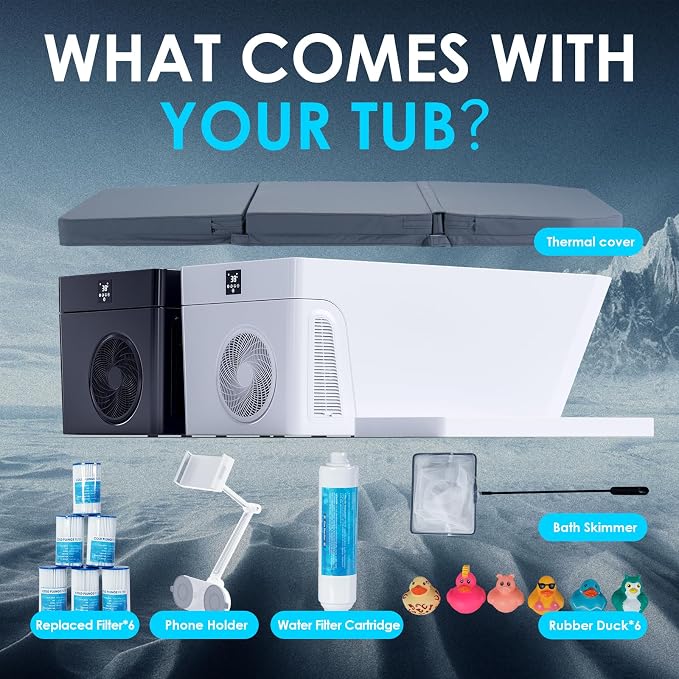 Cold Plunge Tub, Ice Bath Tub - Image 7