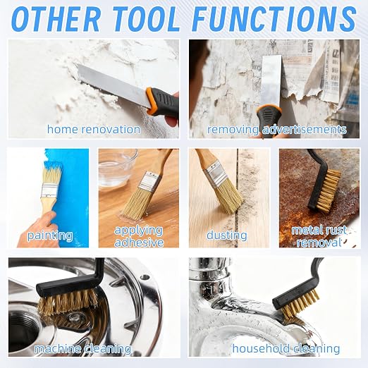 33 Pcs Grout Removal Tool Kit, 2 Tile Grout Saws - Image 2
