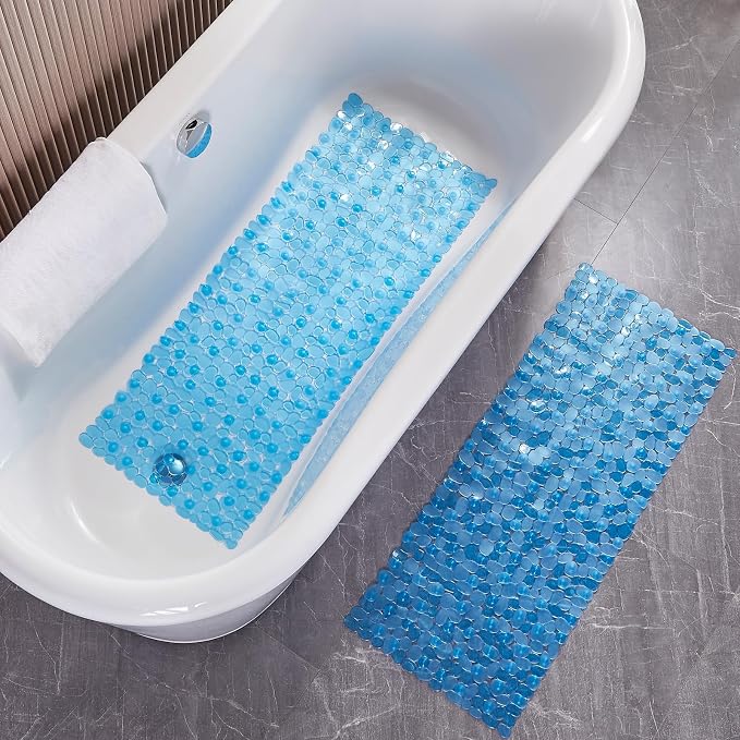 Bath Shower Mat Non Slip: Extra Large Pebble Bathtub mat - Image 6