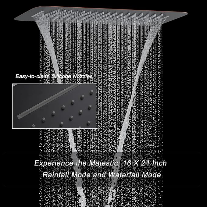 Oil Rubbed Bronze Digital Display Shower System - Image 4