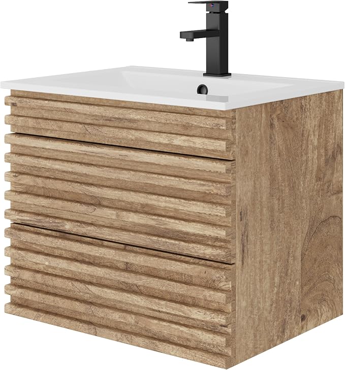 LUCKWIND 24" Floating Bathroom Vanity - Image 7