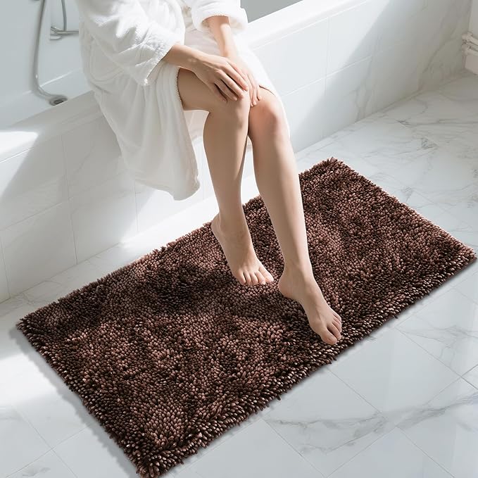 Yimobra Long Bathroom Rug Non Slip 44x24 Inch, Extra Thick Soft Absorbent by Yimobra