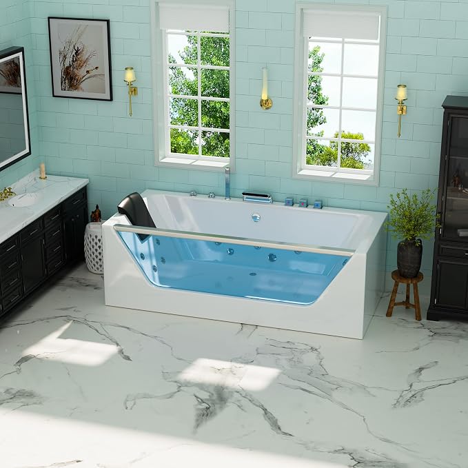 Empava 67” Whirlpool Bathtub - Image 7
