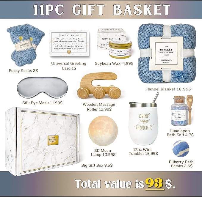 Gift Baskets for Women, Think of You, surgery recovery gifts for women - Image 2