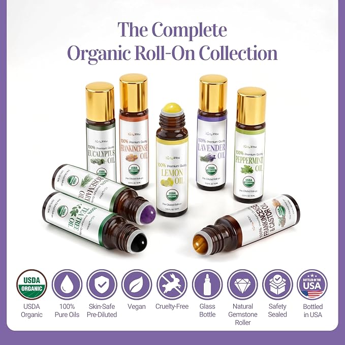 BodyJ4You Lavender Essential Oil Roll On - Image 8