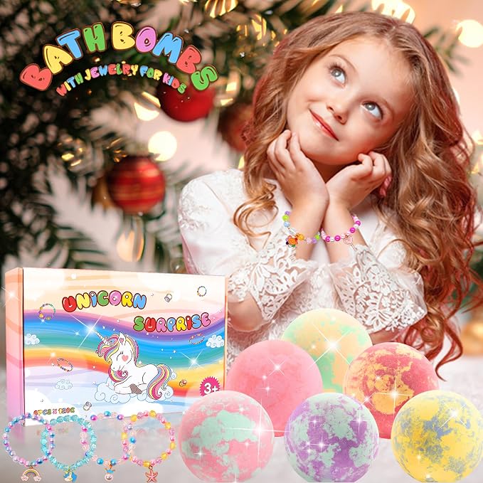 Unicorn Bath Bombs with Surprise Inside - Image 3