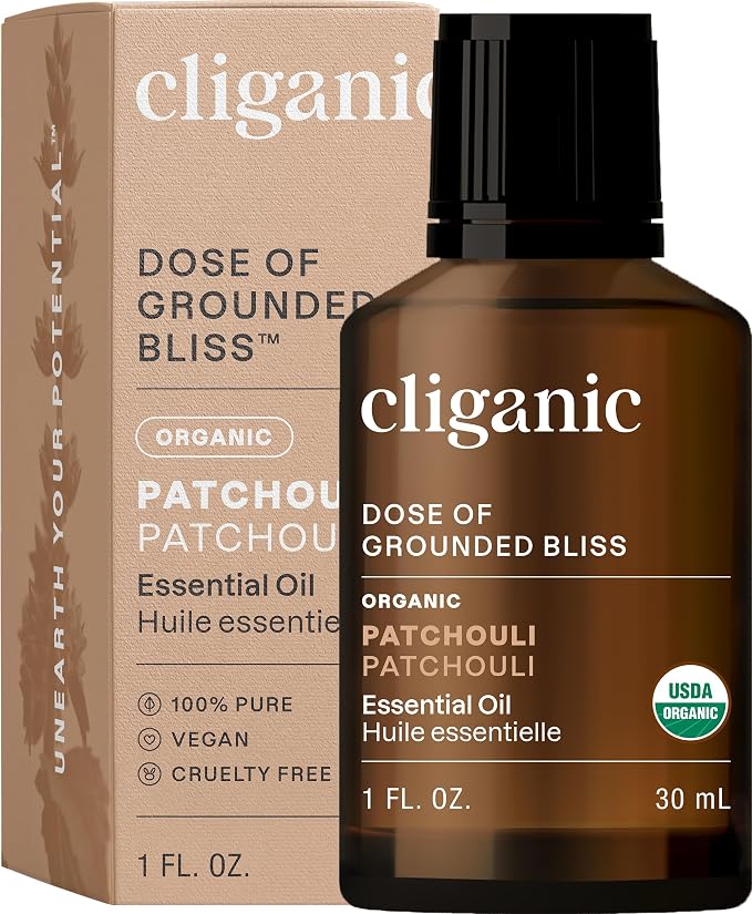 Cliganic Organic Patchouli Essential Oil by Cliganic