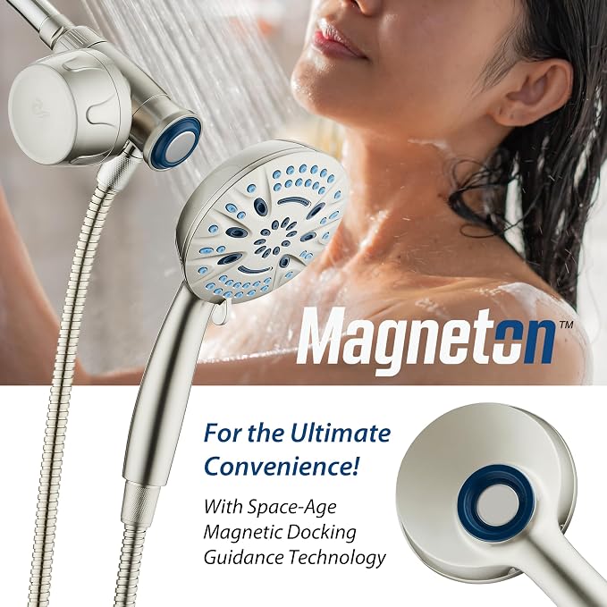 AquaCare Magneton 8-setting Magnetic Docking Hand Shower - Image 3