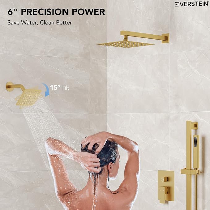 10" High-Pressure Rainfall Shower Faucet - Image 2