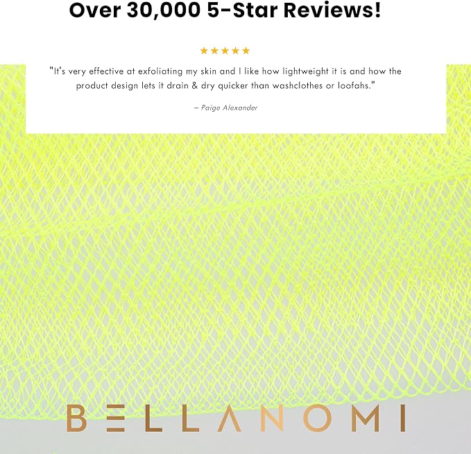 BELLANOMI African Exfoliating Net Sponge, Ethically sourced from Nigeria - Image 3