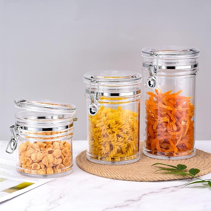 50 oz Reinforced Medium Acrylic Canister - Image 5