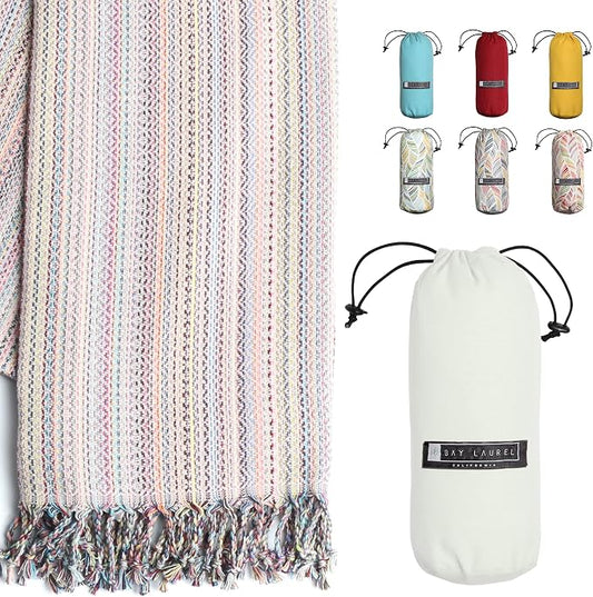 BAY LAUREL Turkish Beach Towel by BayLaurel