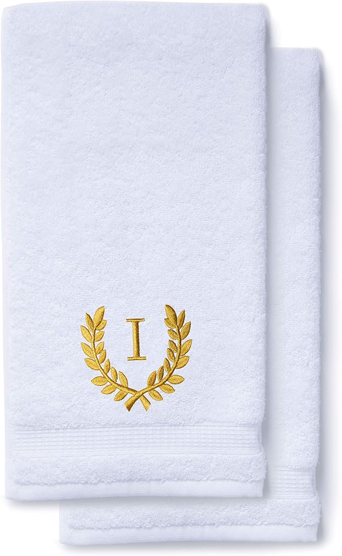 Decorative and Monogrammed Hand Towels by Turquaz