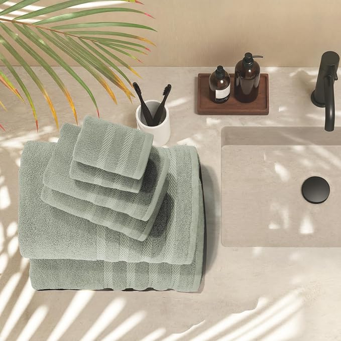 Hearth & Harbor Bath Towels for Bathroom - Image 3