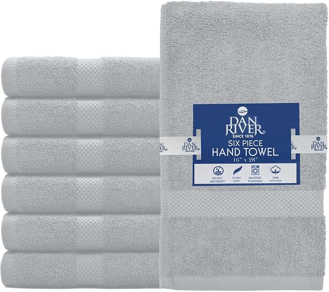 DAN RIVER 6-Pack Premium Hand Towels - Image 6