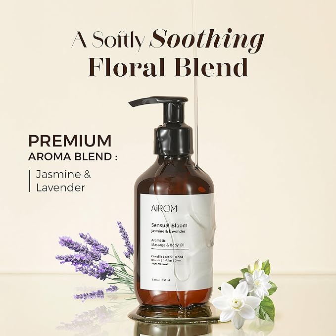 AiROM Jasmine & Lavender Massage Oil - Image 2