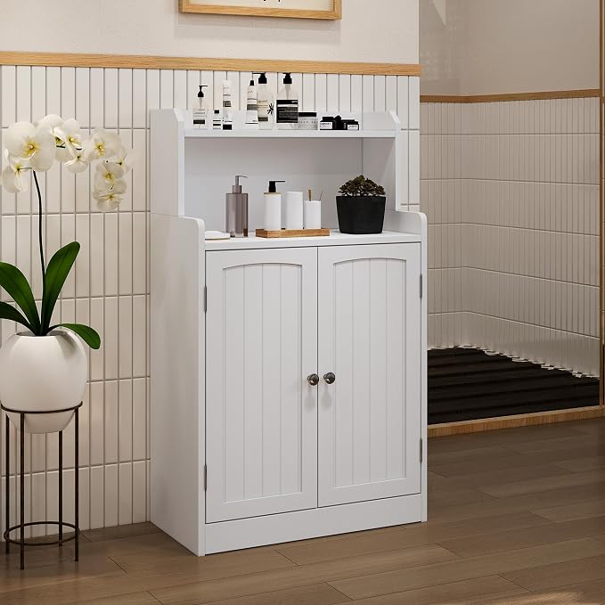 40 Inch Bathroom Storage Cabinet, Freestanding Organizer by Chyanmoo