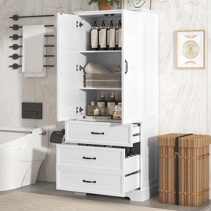 Favfurish 69" Tall Bathroom Storage Cabinet - Image 21