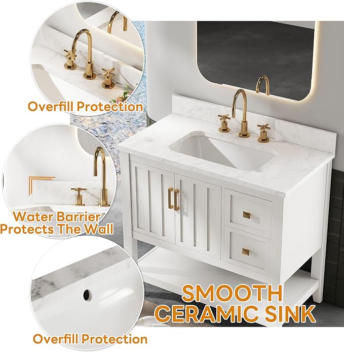 IRONCK 30" Bathroom Vanity - Image 7