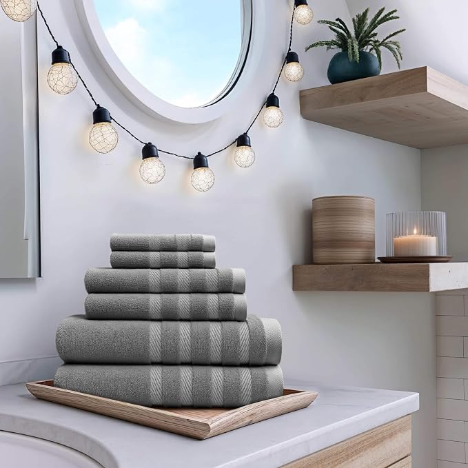 Hearth & Harbor Bath Towels for Bathroom - Image 5