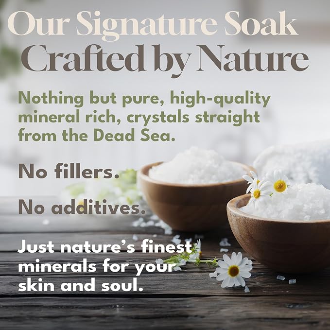 Dead Sea Warehouse – Amazing Minerals Dead Sea Bath Salts – 2 LBS – Highest - Image 2
