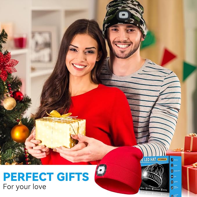 Christmas Stocking Stuffers for Men Adults, Beanie Hats - Image 2