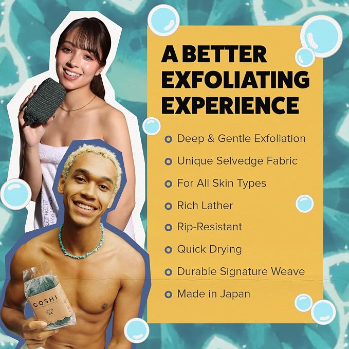 GOSHI Exfoliating Shower Sponge - Image 3