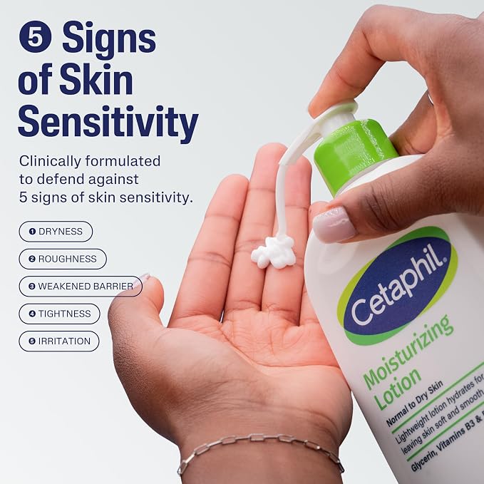 Cetaphil Face & Body Moisturizer, Hydrating Moisturizing Lotion - Image 3