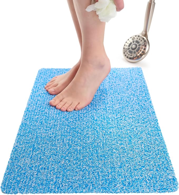 ENKOSI Loofah Non-Slip Shower and Bath Mat by ENKOSI