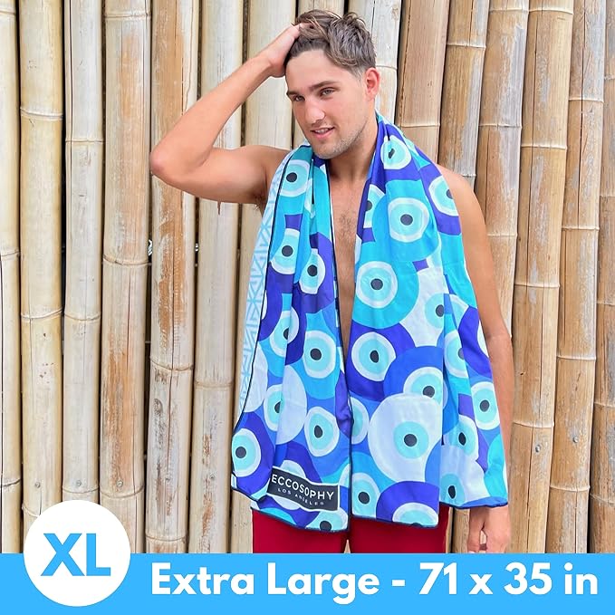 ECCOSOPHY Microfiber Beach Towel - Image 7