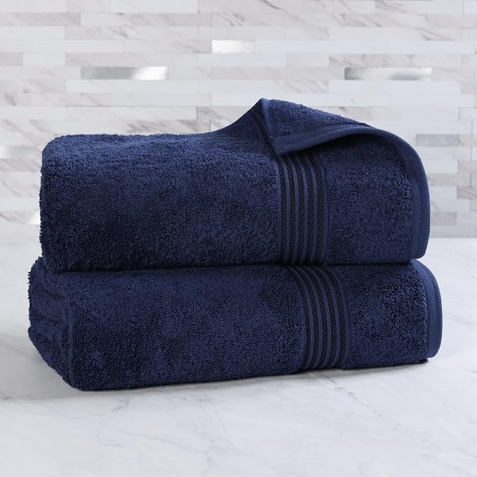 Superior Egyptian Cotton Bath Sheet Set, Oversized Towels by SUPERIOR