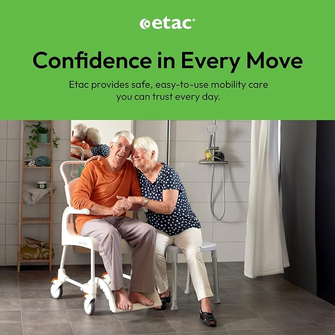 Etac Clean Shower Commode Chair - Image 7