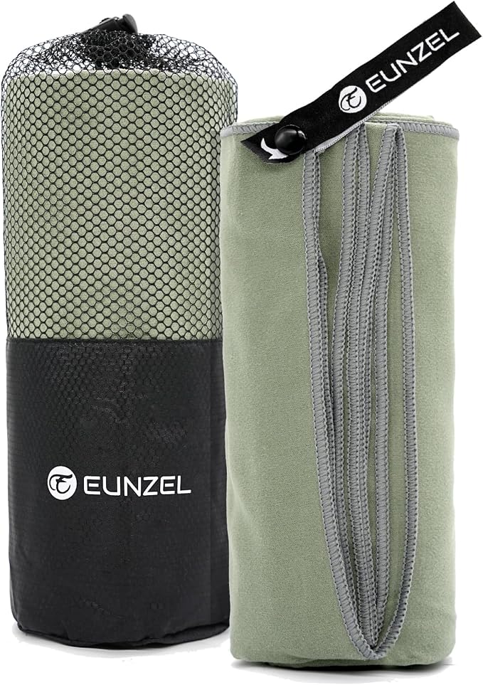 Eunzel Quick Dry Camping Towel, Microfiber Travel Towel Super Absorbent Fast by EUNZEL