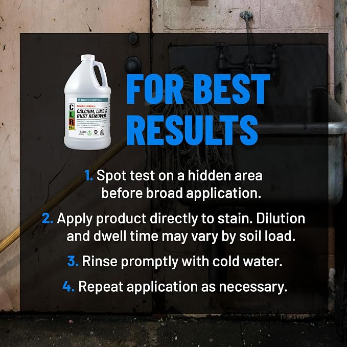 CLR PRO Calcium, Lime and Rust Remover, 1 Gallon Bottle - Image 6
