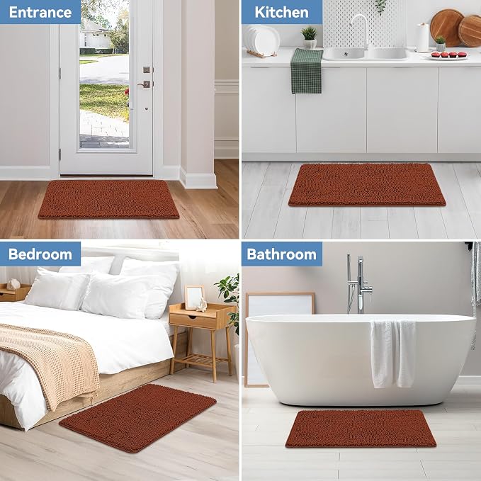 Bcoimo 36"×24" Absorbent Bath Mat, Non-Slip - Image 7