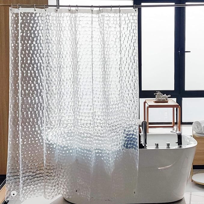 NTBAY EVA Clear Shower Curtain by NTBAY