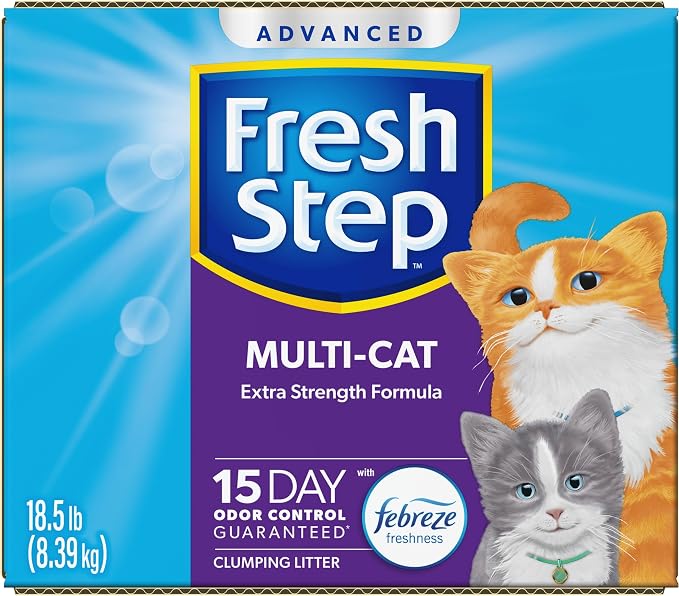 Fresh Step Advanced Multi Cat Clumping Litter - Image 14