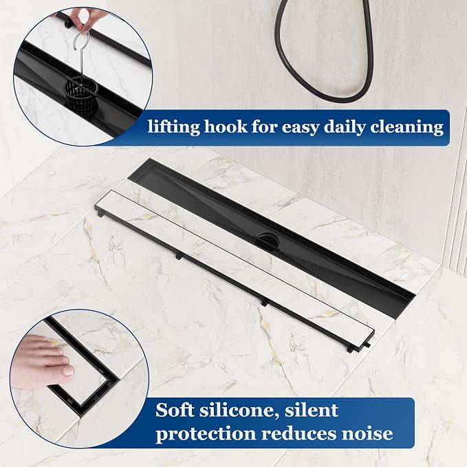 Neodrain 24-Inch Linear Shower Drain - Image 6